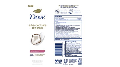 Dove Coconut Dry Spray Ap (Dove Coconut Dry Spray Ap)